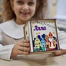 Подарунок до школи на Новий рік. Копілка для школяра. 12 см Подарунок першокласнику. Подарунок школяру на Новий рік