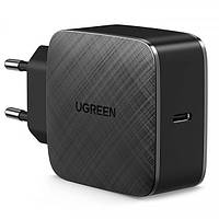 Зарядний пристрій 1xUSB 65W (1xType-C QC3) Tech Fast GAN Charger чорний CD217 Ugreen (70817)