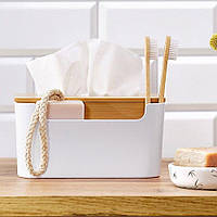 Коробка для серветок Біла M-9015W