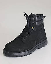 Черевики осінні Pandew 19601 43 чорні нубук 40