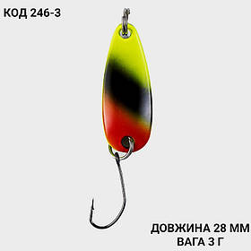 Блешня 3 г., 28 мм.