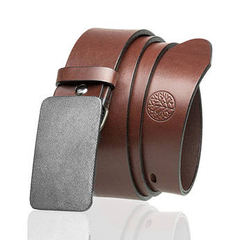 Ремінь чоловічий шкіряний Betlewski® 4 х 0,4 (LIC40-PK3) -коричневий