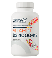 OstroVit Vitamin D-3 4000+ K2 (100cap)