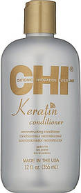 Кондиціонер для волосся відновлювальний із кератином CHI Keratin Conditioner, 355 мл