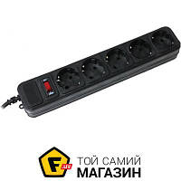 Фильтр-удлинитель 3 Maxxter SPM5-G-10B 3м, черный