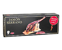 Хамон Серрано нога, подарочный набор Collell Jamon Serrano, 7 кг (8421395047340)