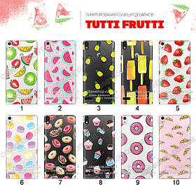 Ультратонкий прозорий чохол із малюнком для Huawei Ascend P6 (80 дизайнів)