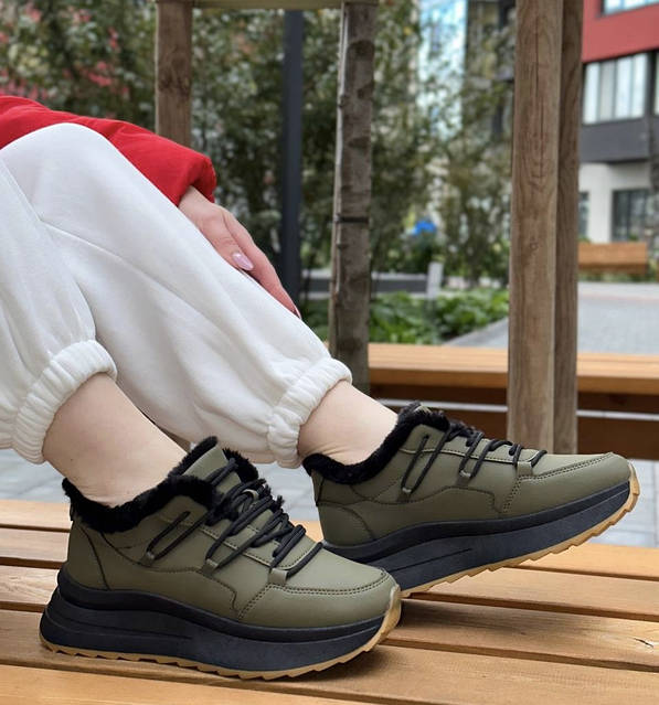 靴 SMALL GOOD THINGS Кроссовки женские зимние 8 пар в ящике цвета хаки цвета 36-41