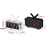 DIY набір для складання цифрового годинника з великим дисплеєм, фото 4