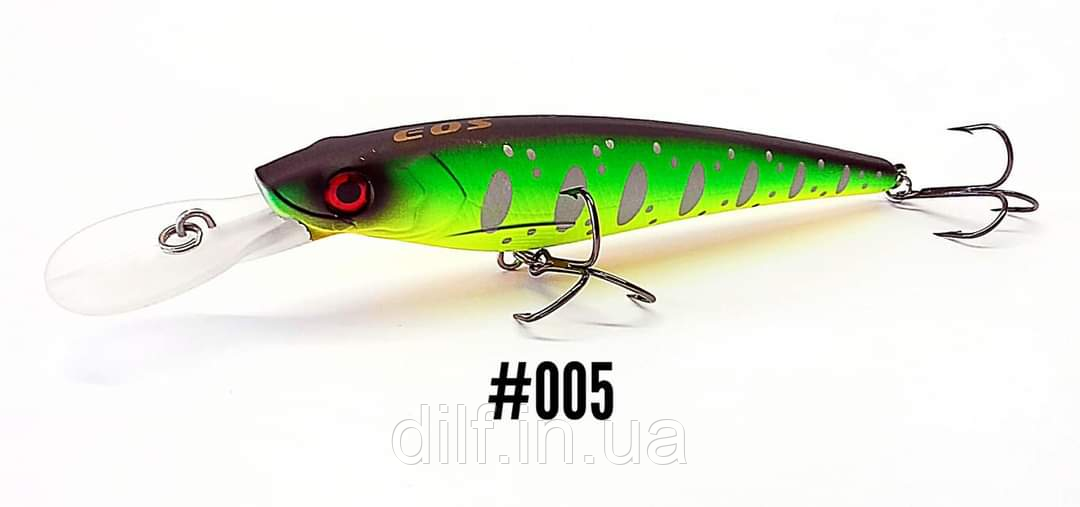 Воблер EOS Flash minnow 110f вага 16.2г заглиблення 1.5-2.5м (колір 005), фото 1