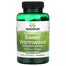 Full Spectrum Sweet Wormwood Swanson 425 мг 90 капсул