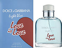 Мужские духи Dolce & Gabbana Light Blue Love Is Love Pour Homme Туалетная вода 75 ml/мл оригинал
