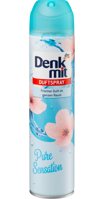 Освіжувач повітря спрей Denkmit Pure Sensation 300 ml, фото 1