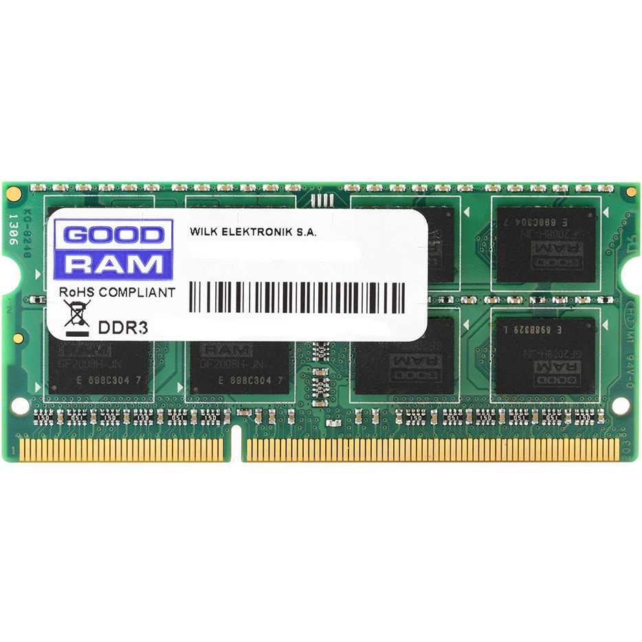 Модуль пам`ятi SO-DIMM 8GB/1600 DDR3 Goodram (GR1600S364L11/8G), фото 1