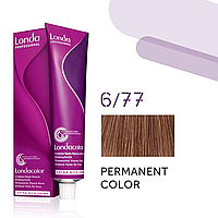 Краска для волос Londa Professional Permanent Color Extra Rich Creme 6/77 (dark blonde brown intensive) 60мл