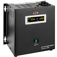 ИБП LogicPower LPY-W-PSW-800VA (560Вт) | Бесперебойник для котла | ИБП с правильной синусоидой 12V | ИБП 800VA