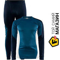 Craft Комплект термобелья CORE DRY BASELAYER SET M 1909707-396676 р.XL синий