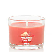 Свеча ароматическая соевая в стекле "Яблоко-Тыква" Yankee Candle Mini Singles