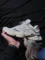 Стильные кроссовки New Balance 9060 Grey Matter серые