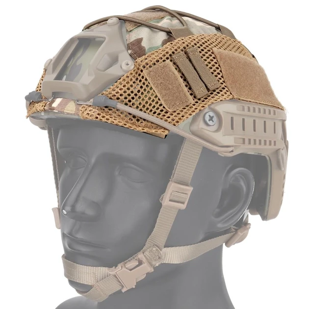 Кавер на шлем fast Helmet Cover кавер на каску Multicam AT чехол на каску ЗСУ Размер М M, Мультикам CP - фото 2 - id-p2019839160