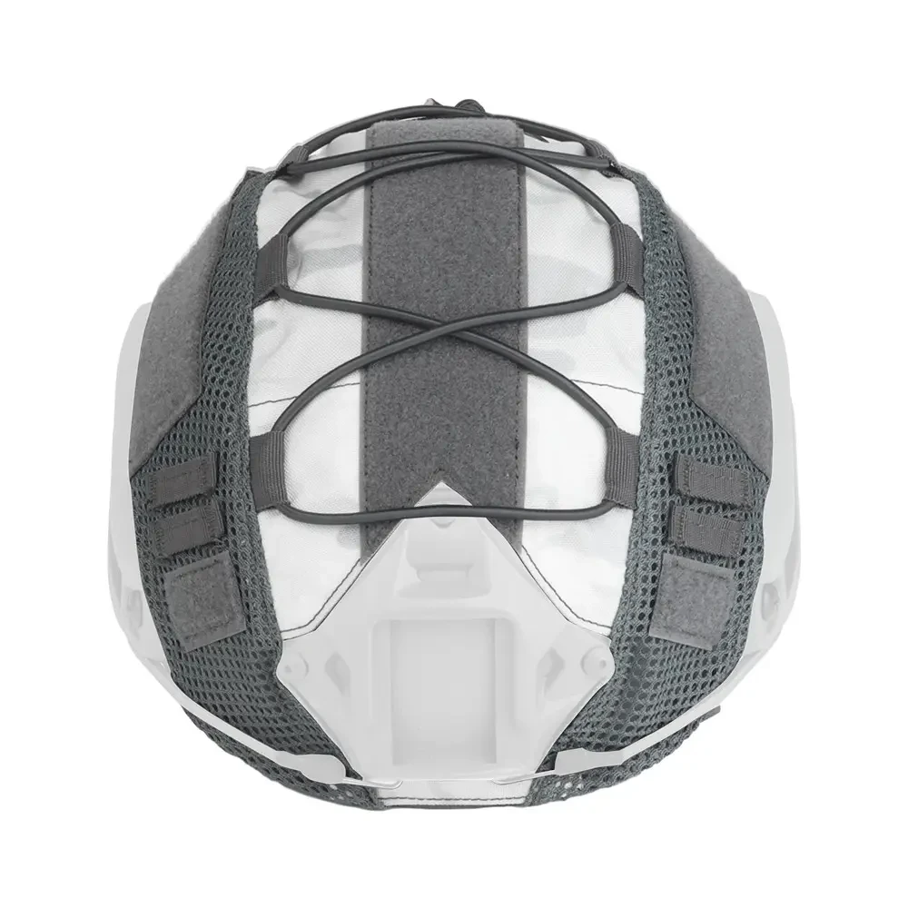 Кавер на шлем fast Helmet Cover кавер на каску Multicam AT чехол на каску ЗСУ Размер М Мультикам Зимній, L - фото 2 - id-p2019839163