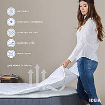 Наматрацник Lux з гумками по кутах ТМ IDEIA, щіл. 250, 180х200 см, фото 3