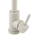 Смеситель для кухни Lidz Aria 015F (k35) LDARI015FGRE34950 Grey, фото 4