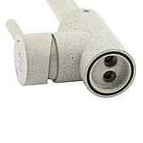 Смеситель для кухни Lidz Aria 015F (k35) LDARI015FGRE34950 Grey, фото 6