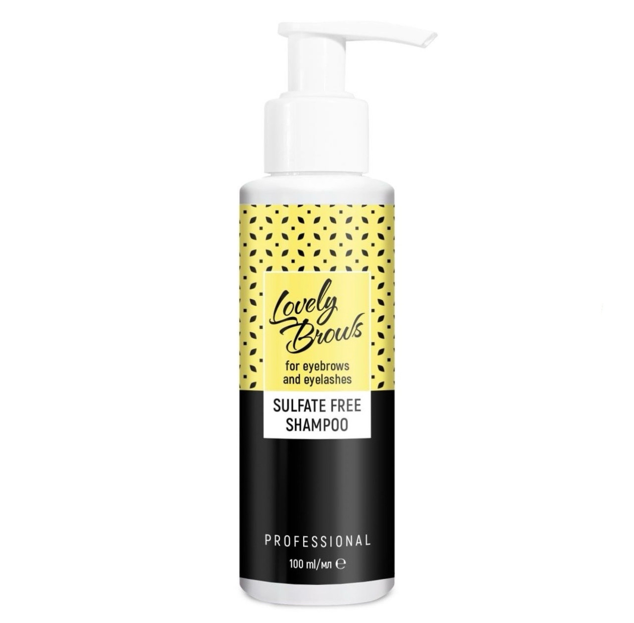 Шампунь для брів Lovely Brows "Sulfate free shampoo", 100 ml