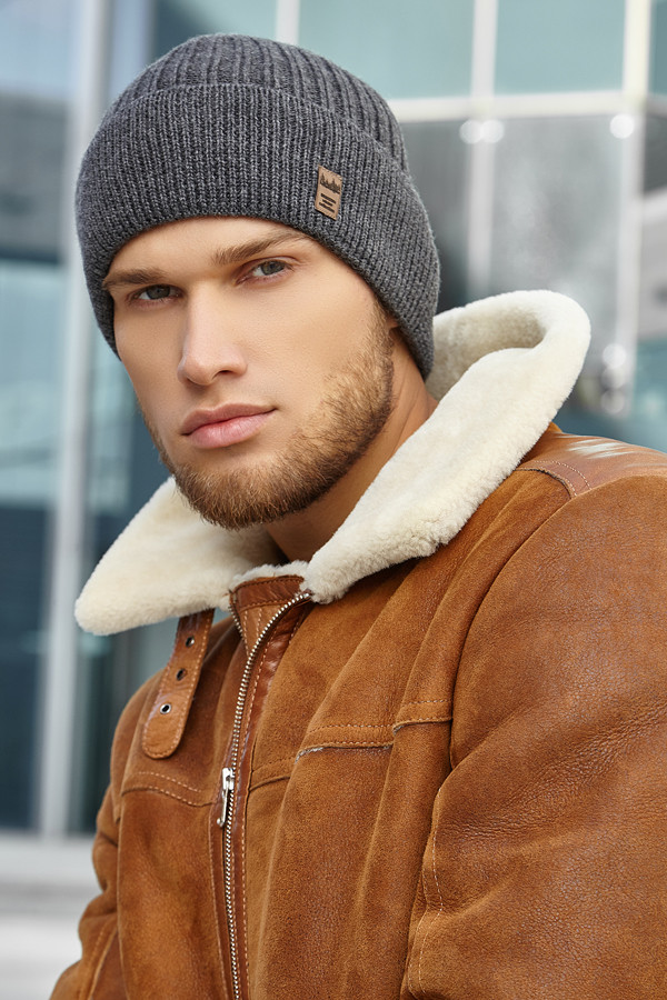 Чоловіча шапка «Віват II» графіт