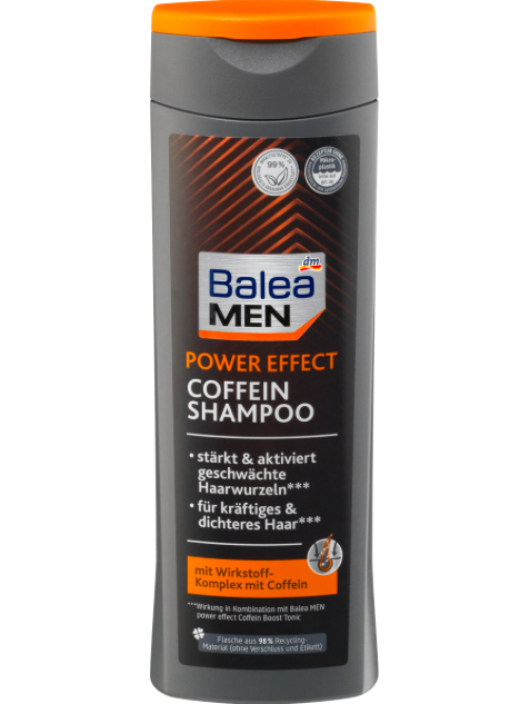 Чоловічий шампунь від випадіння волосся Balea Shampoo Power Effect Coffein, фото 1