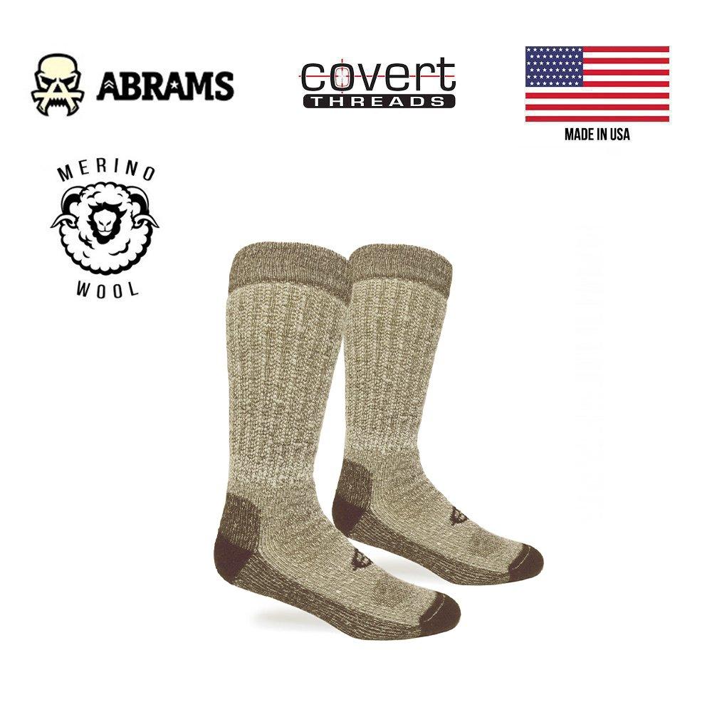Шкарпетки зимові Covert Threads Wool BEAST Heavy OTC | Coyote