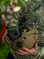 Активні навушники Earmor M32H Helmet Version | Foliage Green, фото 7