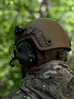 Активні навушники Earmor M32H Helmet Version | Foliage Green, фото 9