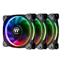 Вентилятор Thermaltake RGB Riing Plus 12 RGB Radiator Fan TT Premium Edition (комплект из 3-х)