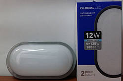 Світильник герметичний GLOBAL LED 12 W 5000 K 1-HPL-004-E