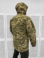 Армейская куртка пиксель одежда для ВСУ осень зима, Утепленная тактическая военная куртка Softshell