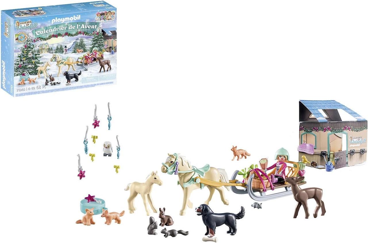 Адвент календарь Рождественские сани от Playmobil (68 предметов) - фото 2 - id-p2019917089