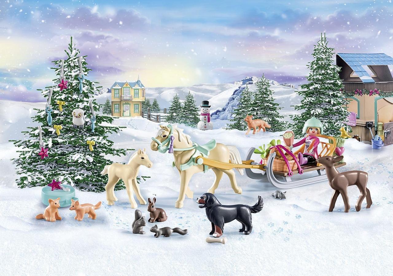 Адвент календарь Рождественские сани от Playmobil (68 предметов) - фото 4 - id-p2019917089