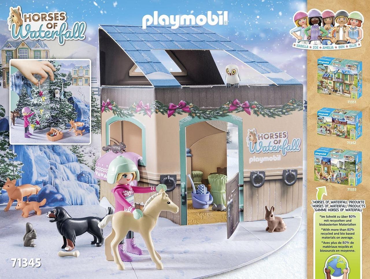 Адвент календарь Рождественские сани от Playmobil (68 предметов) - фото 6 - id-p2019917089