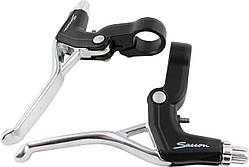 Гальмівні ручки Saccon, алюміній чорний/сірий (HAM071)