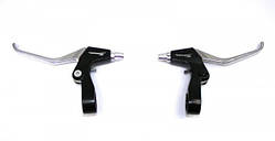 Гальмівні ручки Saccon, алюміній чорний / сірий (HAM083)