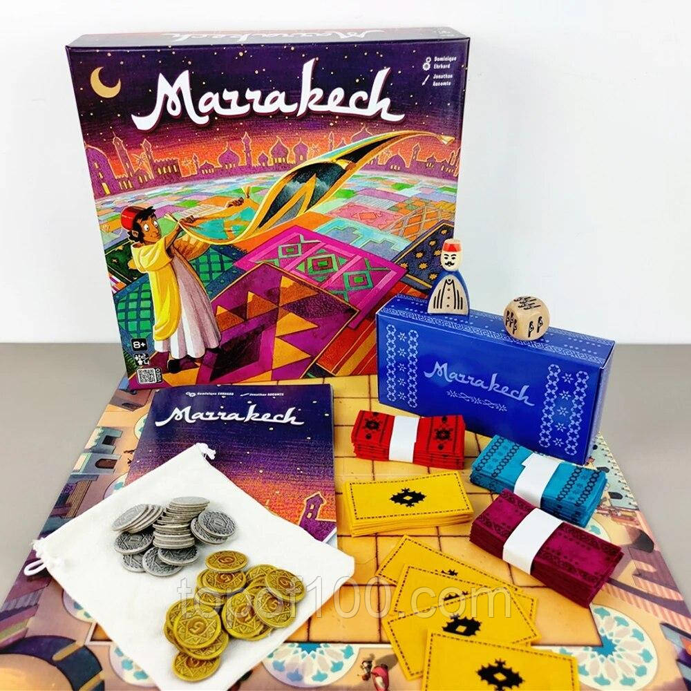 УЦІНКА! Настільна гра Марракеш / Marrakech / Suleika + правила УКРАЇНСЬКОЮ