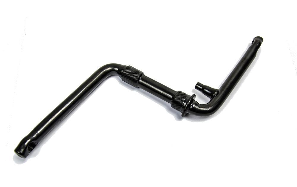 Корба для BMX, сталь, 140 мм чорний (KOR015)