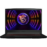 Ноутбук MSI 15.6" Thin GF63 12VE/Intel i5-12450H/16GB/512SSD/GF 4050-6/DOS/Black (12VE-665XPL)