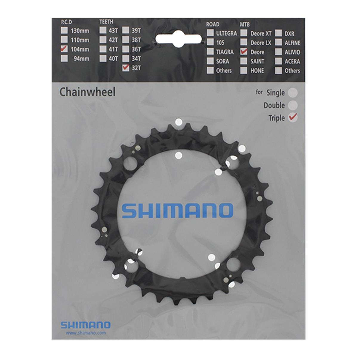 Зірка для шатунів Shimano FC-M480 32T (CMK060)