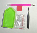 Алмазна мозаїка (живопис) Соняшники у вазі, 30х40 (EJ1356), фото 3