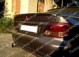 Спойлер Міттсубісі Галант 8 (спойлер на кришку багажника Mitsubishi Galant 8), фото 9