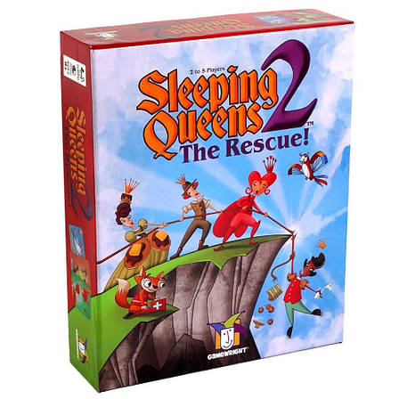 Настільна гра Сплячі королеви 2: Порятунок королів (Sleeping Queens 2: The Rescue) + правила РУС / УКР, фото 1
