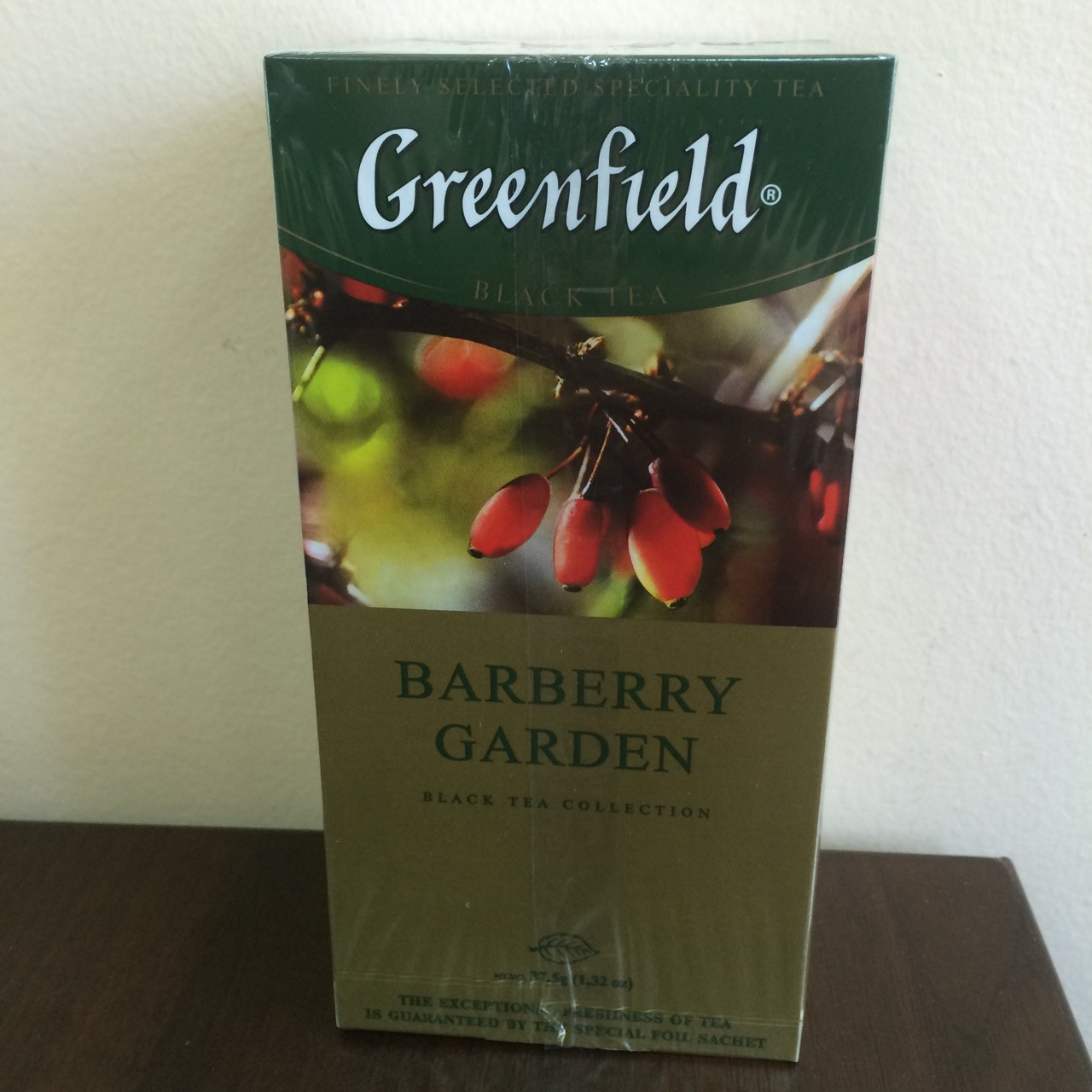 Чай Greenfield Barberry Garden 25 пак.